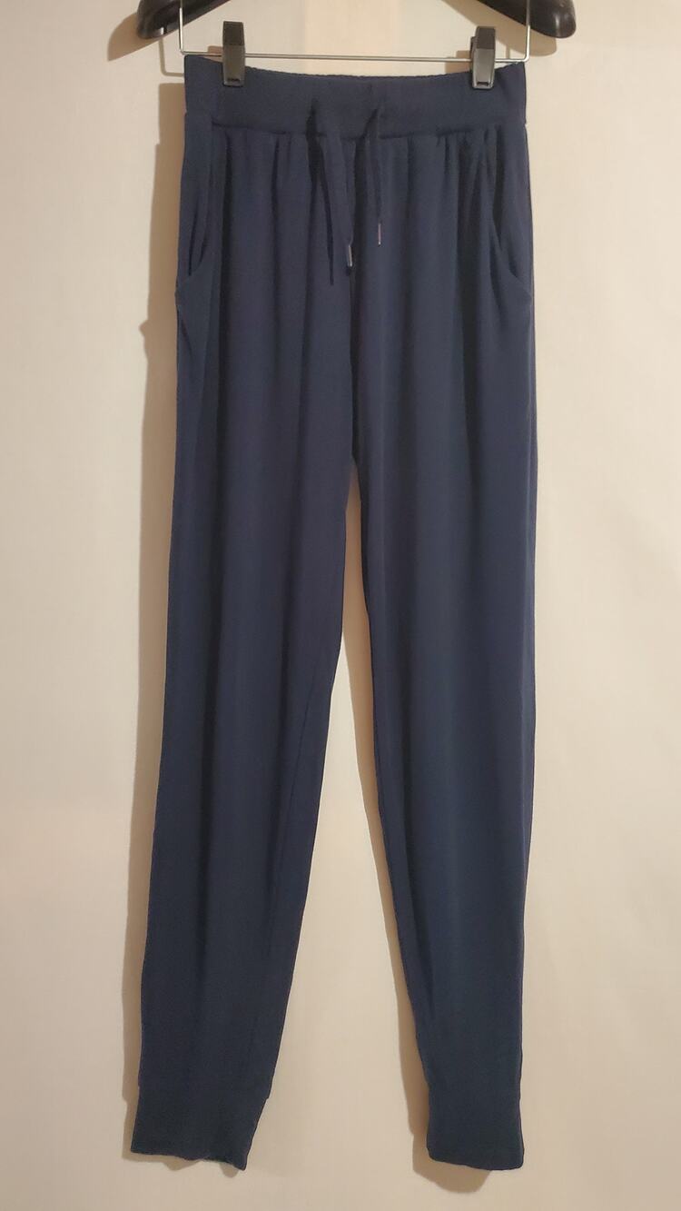 Cozy Earth Ultra Soft Bamboo Jogger Drawstring Sweatpants Womens Size XS Pockets